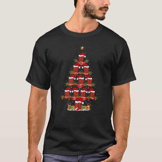 Camiseta Red Pepper Xmas Holiday Santa Red Pepper Christmas (Frente)