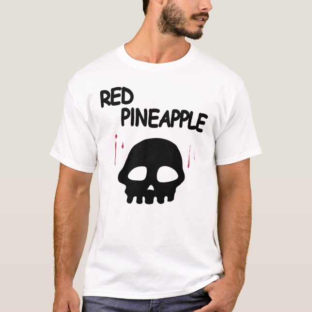 CAMISETA RED PINEAPPLE (Frente)