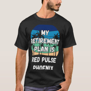Camiseta Red Pulse Phoenix Crypto Meu Plano de Reforma é Ve