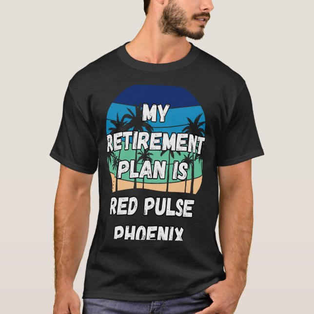 Camiseta Red Pulse Phoenix Crypto Meu Plano de Reforma é Ve (Frente)