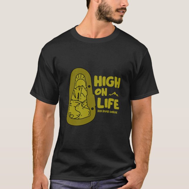 Camiseta Red River Gorge Alpinismo EUA (Frente)