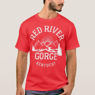 Camiseta Red River Gorge Hike Kentucky Parks caminhando