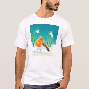 Camiseta Red Robin e Snowdros