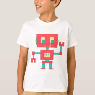Camiseta Red Robot Kid