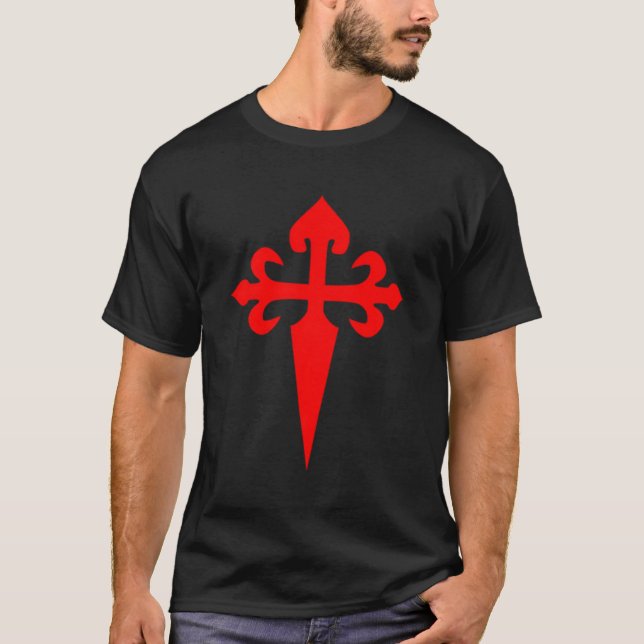 Camiseta Red Rua James Cross (Frente)