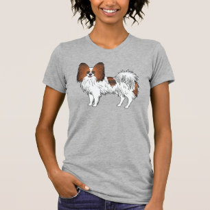 Camiseta Red Sable Papillon - Cartoon Design
