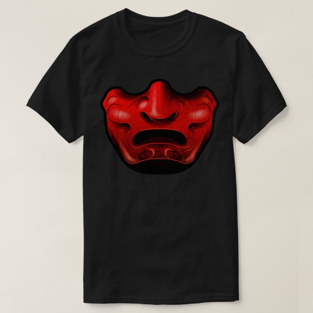 Camiseta Red Samurai (Frente do Design)