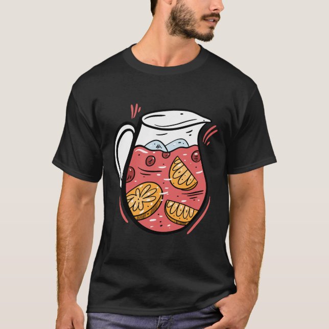 Camiseta Red Sangria Wine (Frente)