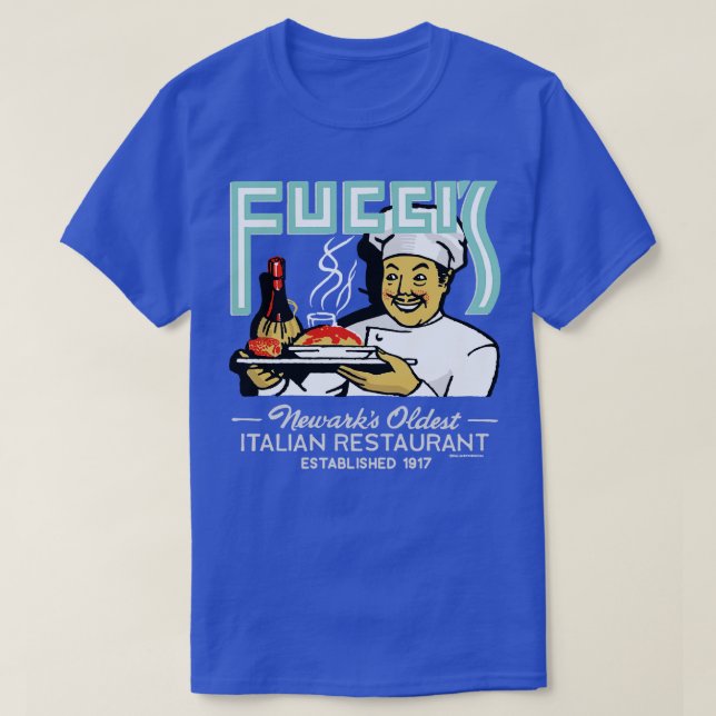 Camiseta Red Sauce Revival Fucis - Restaurante Italiano New (Frente do Design)