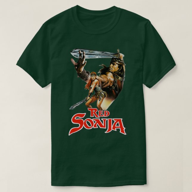 Camiseta Red Sonja Cult Film (Frente do Design)