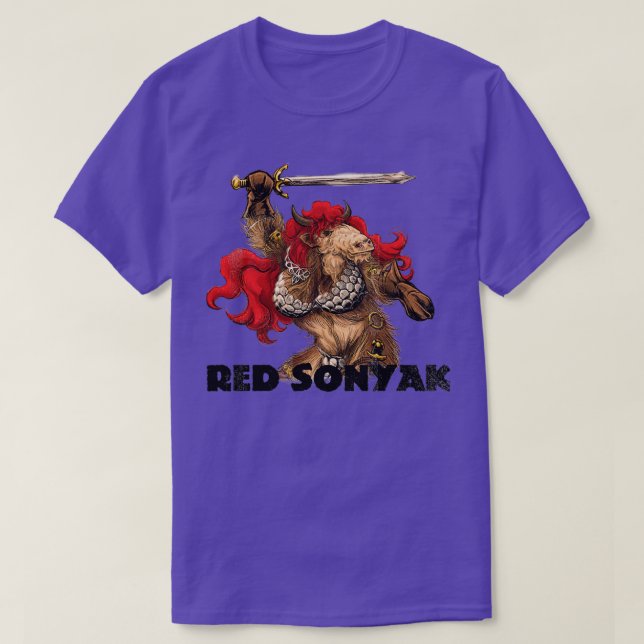 CAMISETA RED SONYAK (Frente do Design)