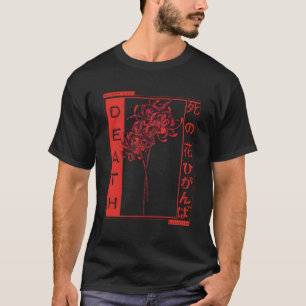 Camiseta Red Spider Lily Significa Morte Japão Anime Aesthe