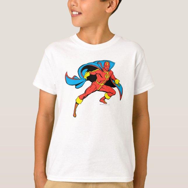 Camiseta Red Tornado Cape Pose (Frente)