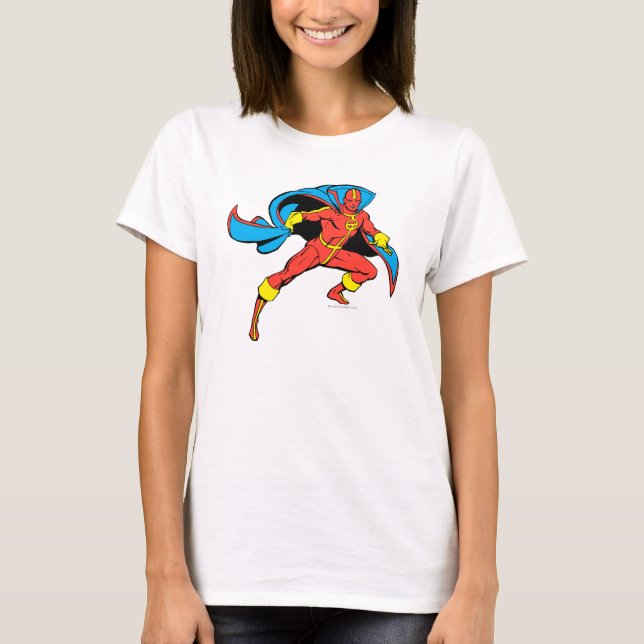 Camiseta Red Tornado Cape Pose (Frente)