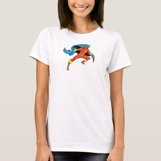 Camiseta Red Tornado Cape Pose (Frente)