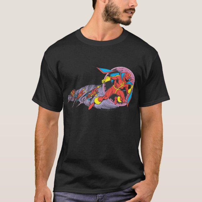Camiseta Red Tornado Em Movimento Vento (Frente)