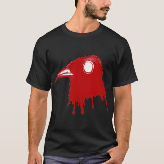 Camiseta [Red_Toxic_Crow] - preto