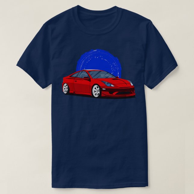 Camiseta Red Toyota Celica gts (Frente do Design)