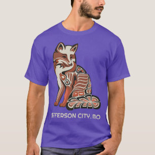 Camiseta Red Tribal Do Jefferson City Native American Ardoi
