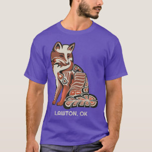 Camiseta Red Tribal Fo Lawton OK Native American Trabalho d