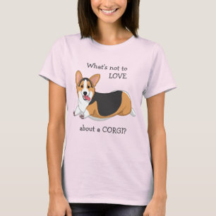 Camiseta Red Tricolor Pembroke Welsh Corgi Dog Lover