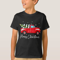 Red Truck Christmas Lights Papais noeis Vintage Xm