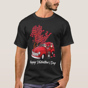 Camiseta Red Truck Happy Valentines Day