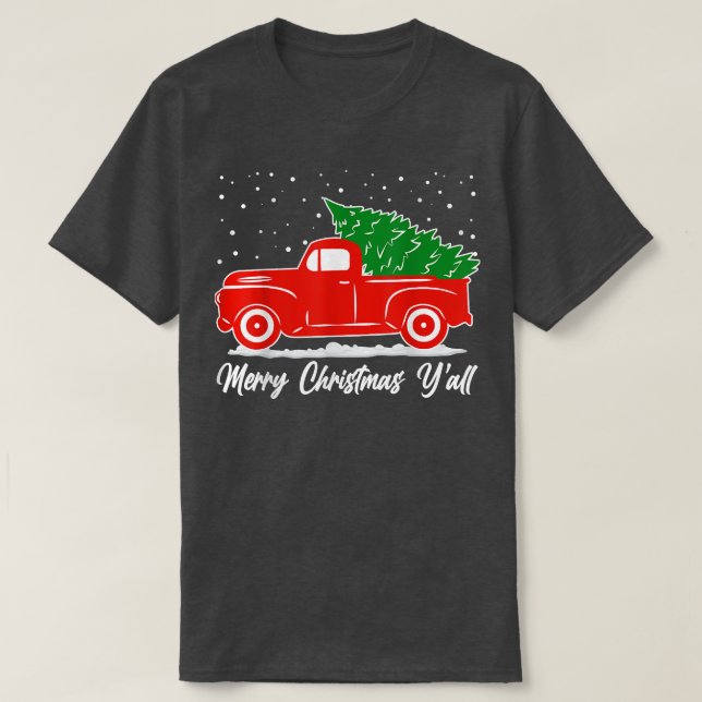 Camiseta Red Truck Natal Feliz Natal (Frente do Design)