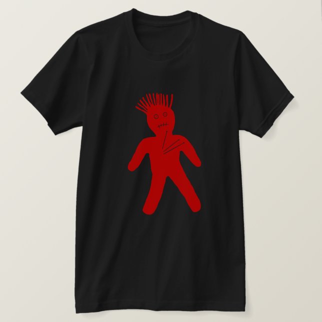 Camiseta Red Voodoo Doll (Frente do Design)
