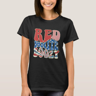 Camiseta Red White And Boozy 4th Of July Drinking Crew Part