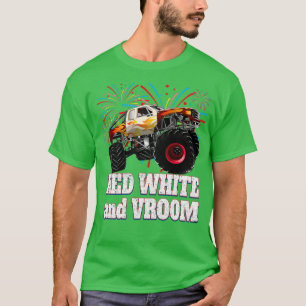 Camiseta Red White and Vroom 4th of July 2