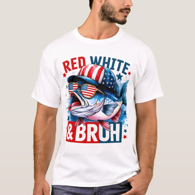 Camiseta Red White e Bruh (Frente)