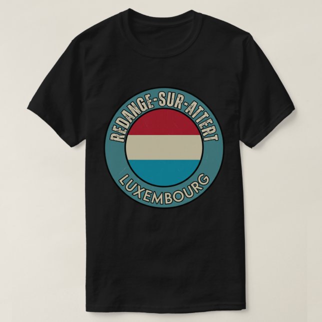 Camiseta Redange-sur-Attert, Luxemburgo (Frente do Design)