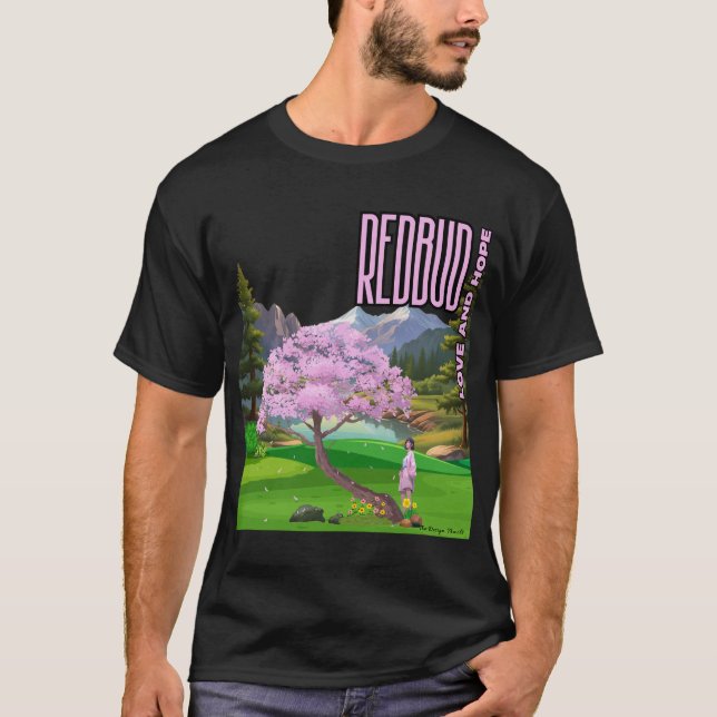 Camiseta Redbud: Amor e Esperança (Frente)