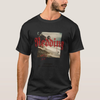 Camiseta Redding Califórnia Ca Tatuagem Praia Surf