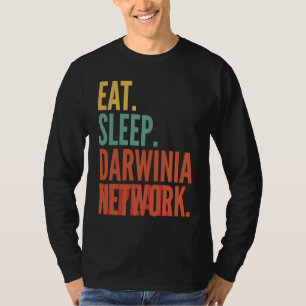Camiseta Rede Darwinia Crypto Comer Dormir Rede Darwinia