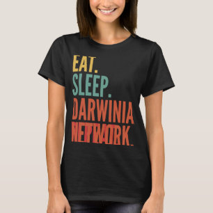 Camiseta Rede Darwinia Rede Cripto Comer Dormir Rede Darwin