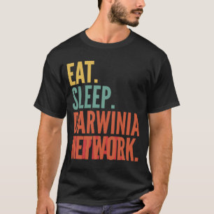 Camiseta Rede Darwinia Rede Cripto Comer Dormir Rede Darwin