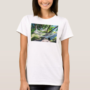 Camiseta Rede de descanso na praia, Fiji