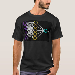 Camiseta Rede Neuronal preto 1