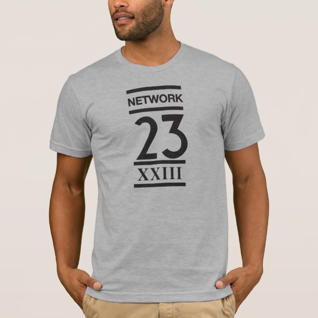 Camiseta Rede XXIII (preto) (Frente)