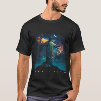 Camiseta Redeemer Christ, Have Faith, Rio de Janeiro Brazi