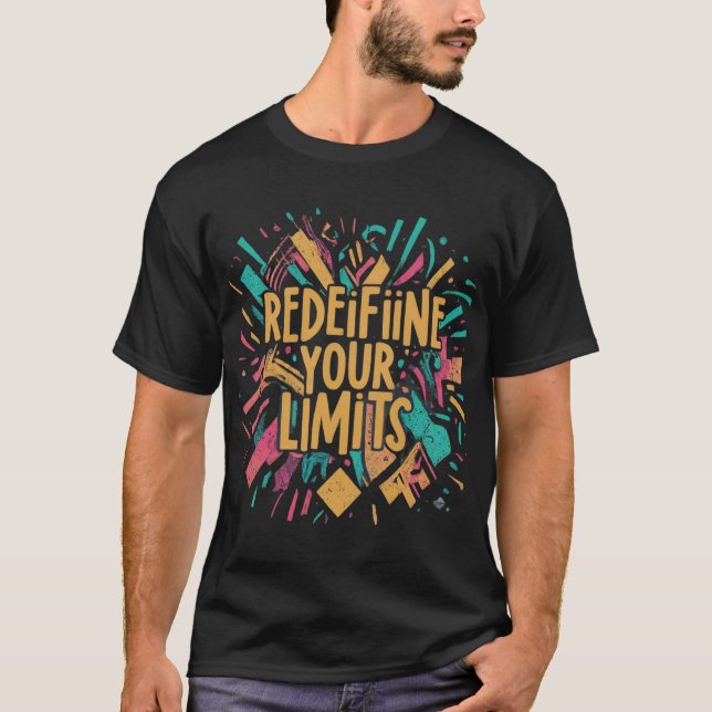 Camiseta Redefina Seus Limites (Frente)