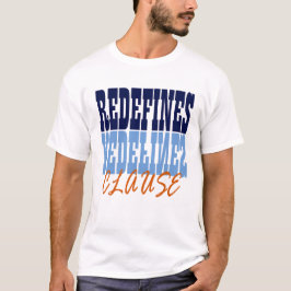Camiseta Redefine Cláusula na Programação do Cobol