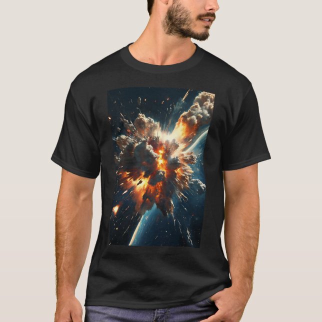 Camiseta "Redefinindo o luxo com um produto exclusivo e hig (Frente)