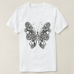 Camiseta Redemoinho de Borboleta