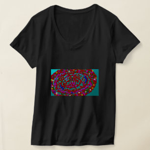 Camiseta Redemoinho de Flores