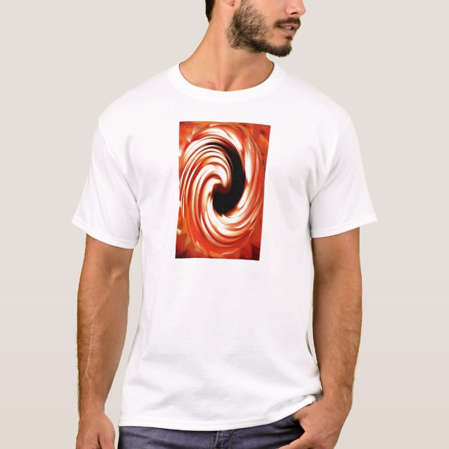 Camiseta Redemoinho de Ying Yang (Frente)