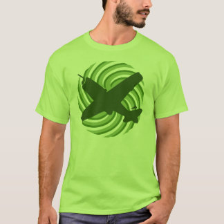 Camiseta redemoinho plano
