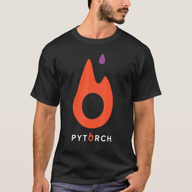 Camiseta Redes Neurais Pytorch E Soft De Aprendizagem De Má (Frente)